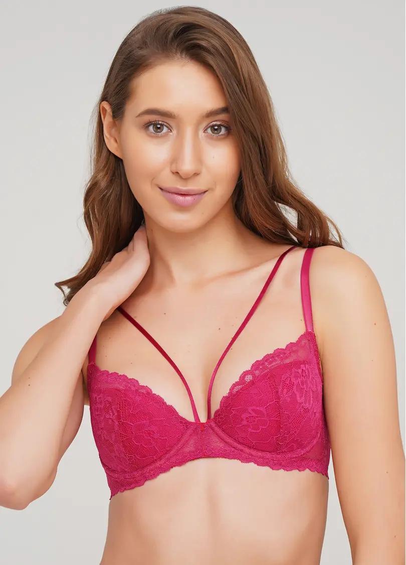 Бюстгальтер з напівм'якою чашкою Golden daisy 1282/31 (фуксія)