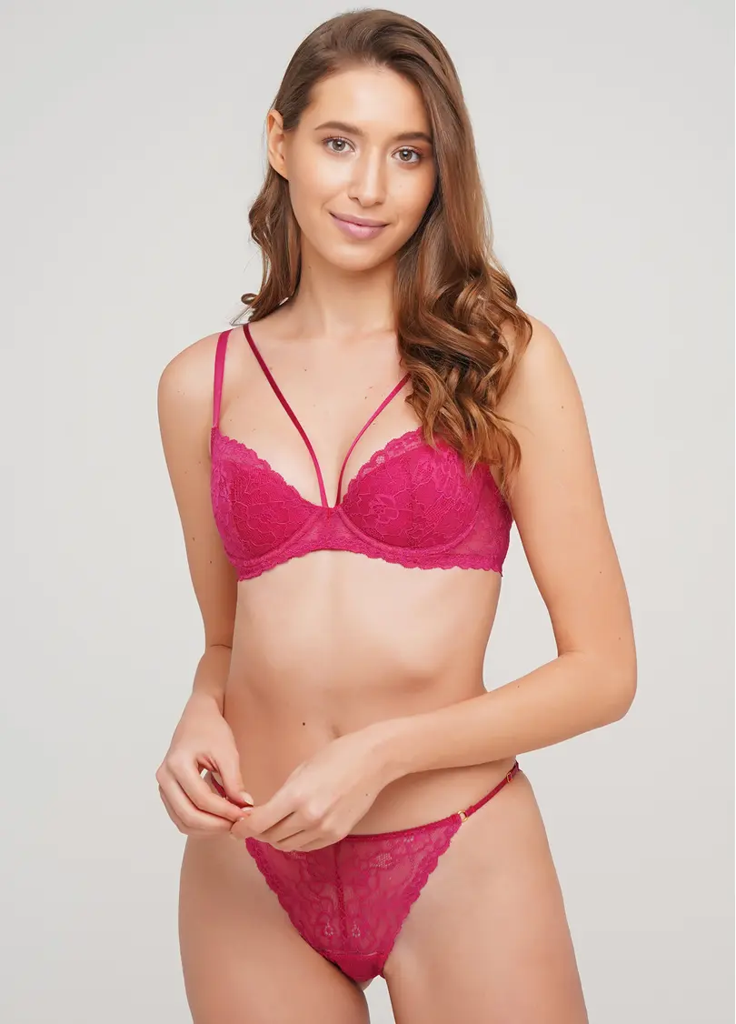 Бюстгальтер з напівм'якою чашкою Golden daisy 1282/31 (фуксія)
