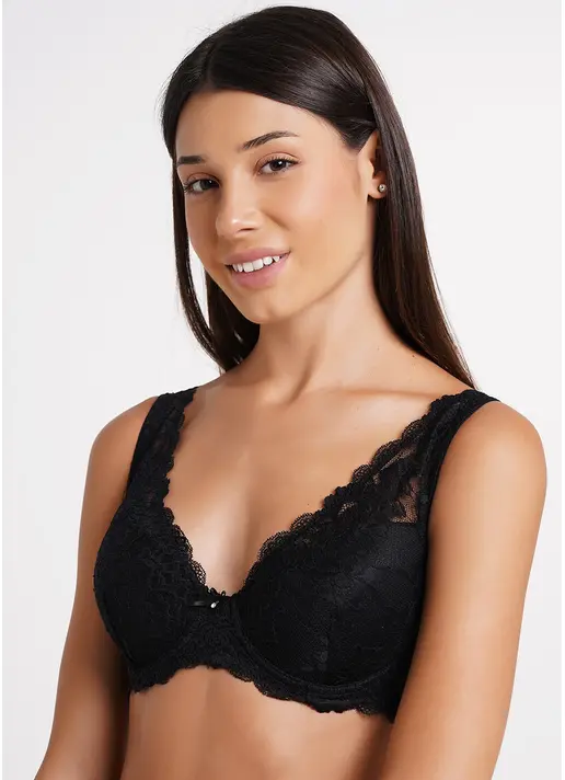 Бюстгальтер з трикутними чашками Letizia 1242/41N1 black (чорний) Бюстгальтер з трикутними чашками Letizia 1242/41N1 black (чорний)