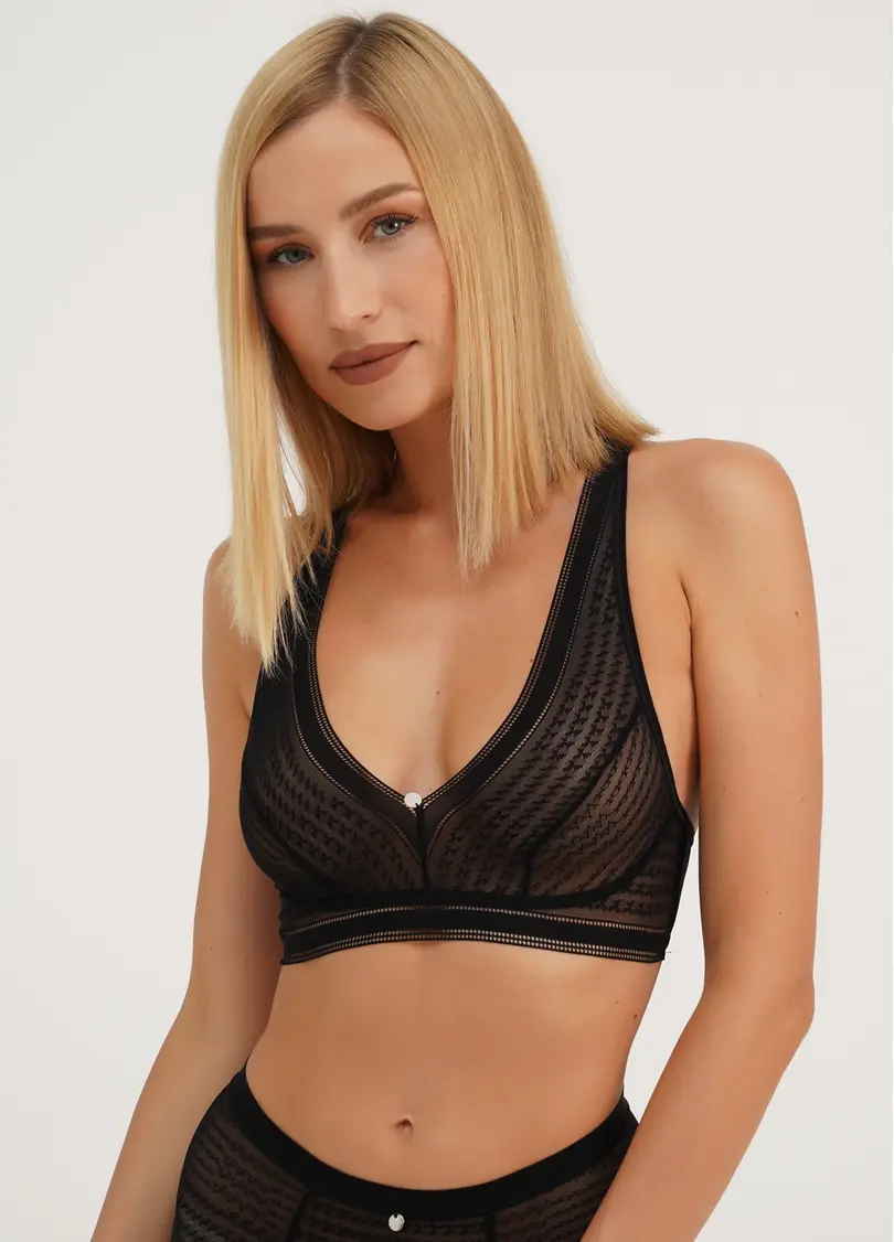 Бюстгальтер бралет без застібок Teresa 1613/31 black (чорний)