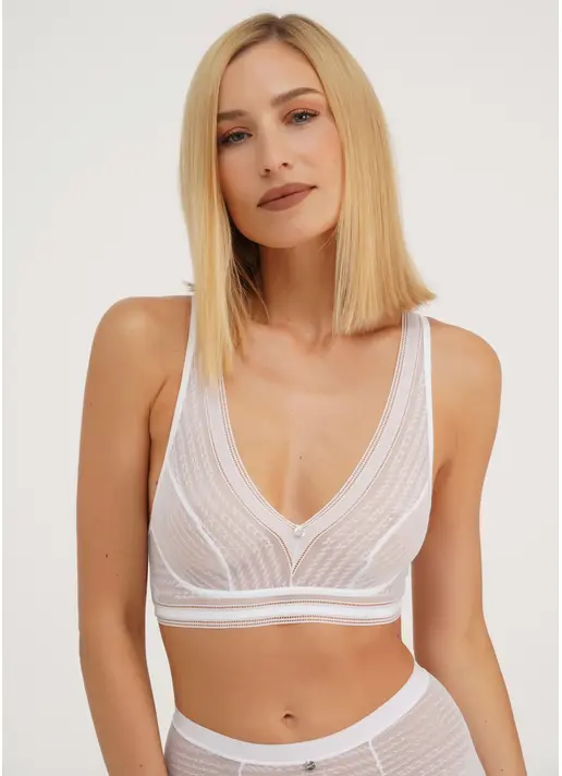 Бюстгальтер бралет без застібок Teresa 1613/31 white (білий) Бюстгальтер бралет без застібок Teresa 1613/31 white (білий)