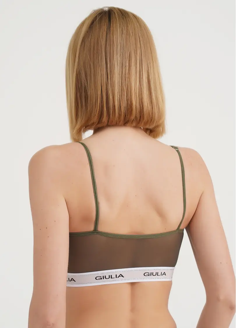 Топ-бралет з сітки TOP NET 4101/40 khaki (хакі)