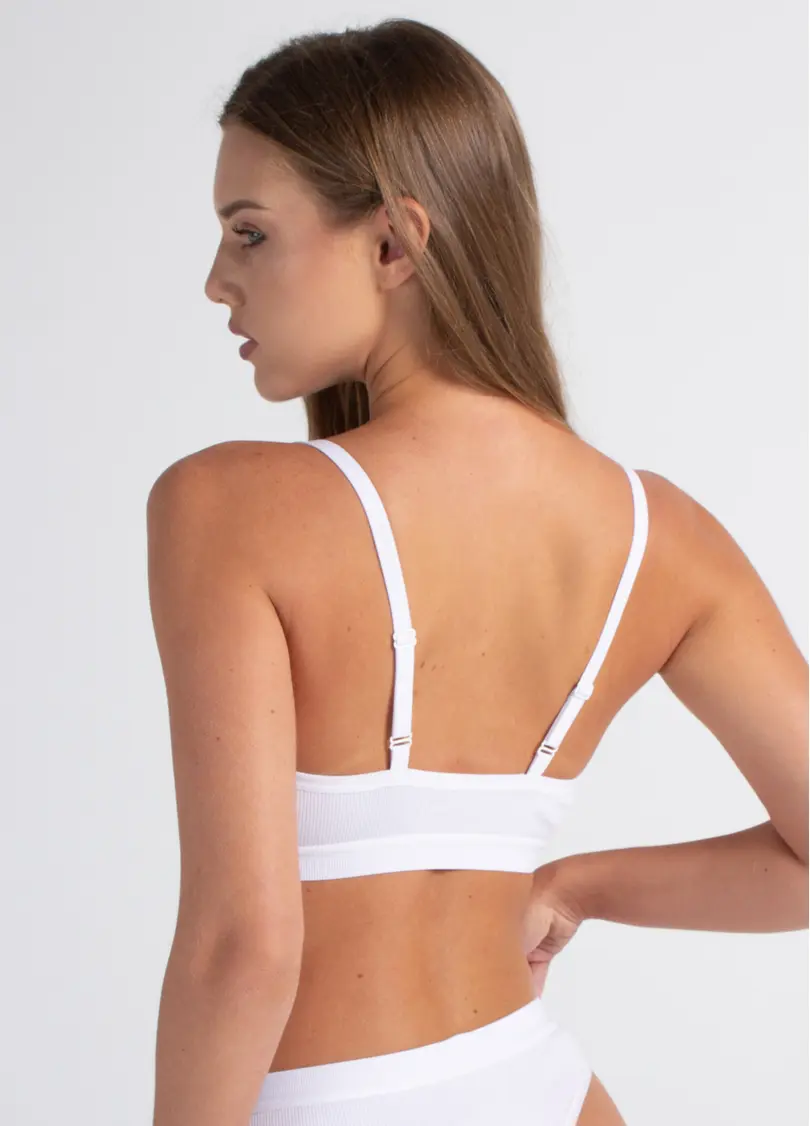Бюстгальтер топ URBAN RIB 4109/60 white (білий)