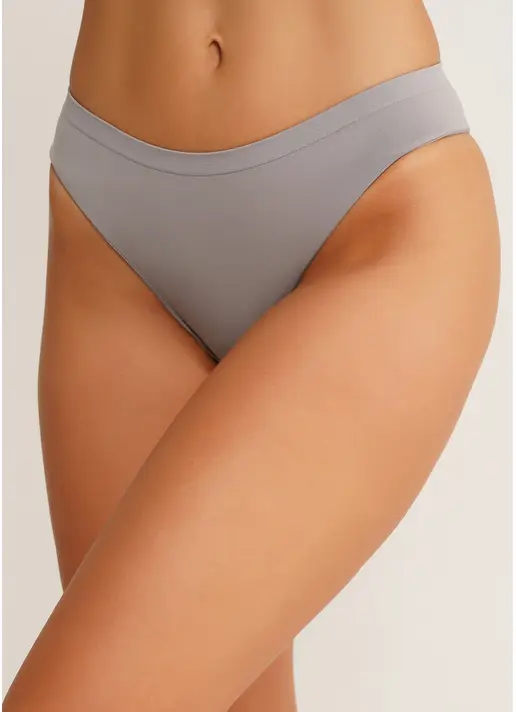 Безшовні труси бразиліана BRASILIAN BRIEFS COLOR griffin (сірий)