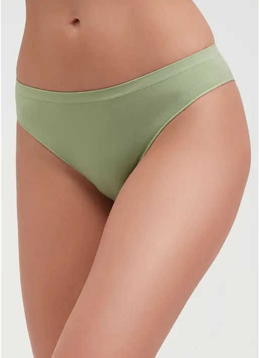 Безшовні труси бразиліана BRASILIAN BRIEFS COLOR kohlrabi (зелений)