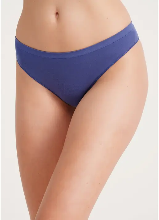 Безшовні труси бразиліана BRASILIAN BRIEFS COLOR marlin (синій)