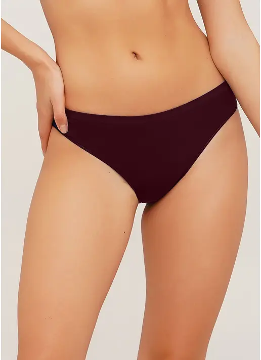 Безшовні труси бразиліана BRASILIAN BRIEFS COLOR marsala (бордовий) Безшовні труси бразиліана BRASILIAN BRIEFS COLOR marsala (бордовий)