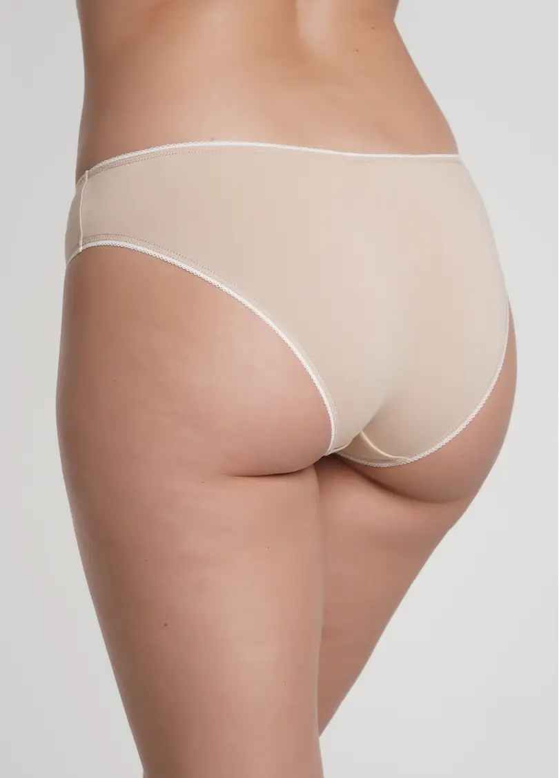 Трусики з бавовни сліпи Basic 2301/60 beige (бежевий)