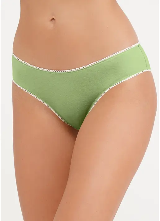 Трусики з бавовни сліпи Basic 2301/60 light green (зелений)