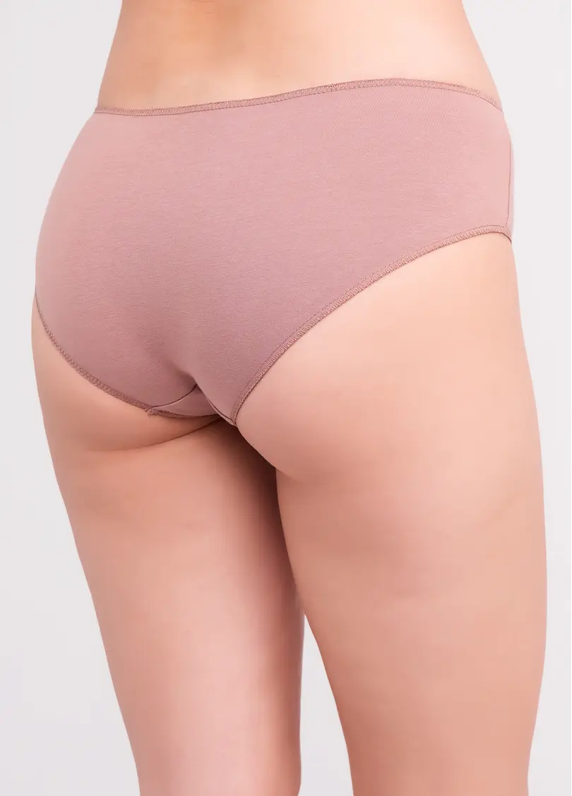 Труси сліпи з бавовни Basic chic 2318/60 mokko (коричневий)