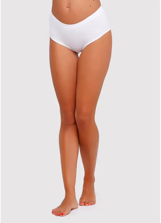 Безшовні  хіпстери CULOTTE VITA BASSA bianco (білий)