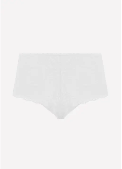 Труси сліп з мережива та бавовни GRACE 2315/35 white (білий)