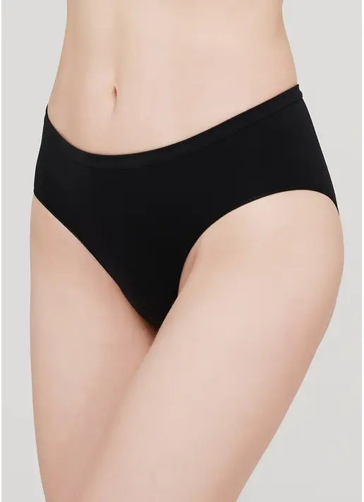 Безшовні труси хіпстери HIPSTER BRIEFS (чорний)