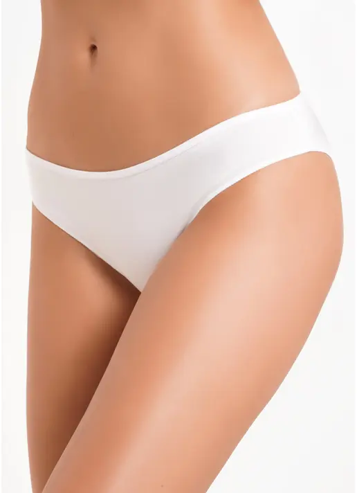 Трусики сліпи з бавовни Leila 2301/60 white (білий)