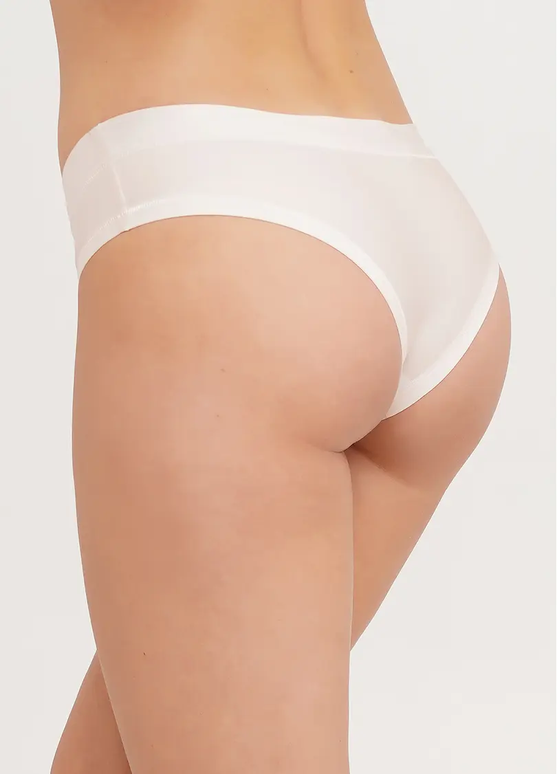 Трусики сліпи з тату малюнком Nude tattoo 2301/20 diamond (бежевий)