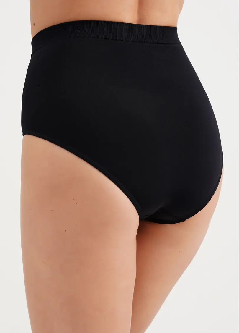 Безшовні труси сліпи моделюючі SLIP MODELLING black (чорний)