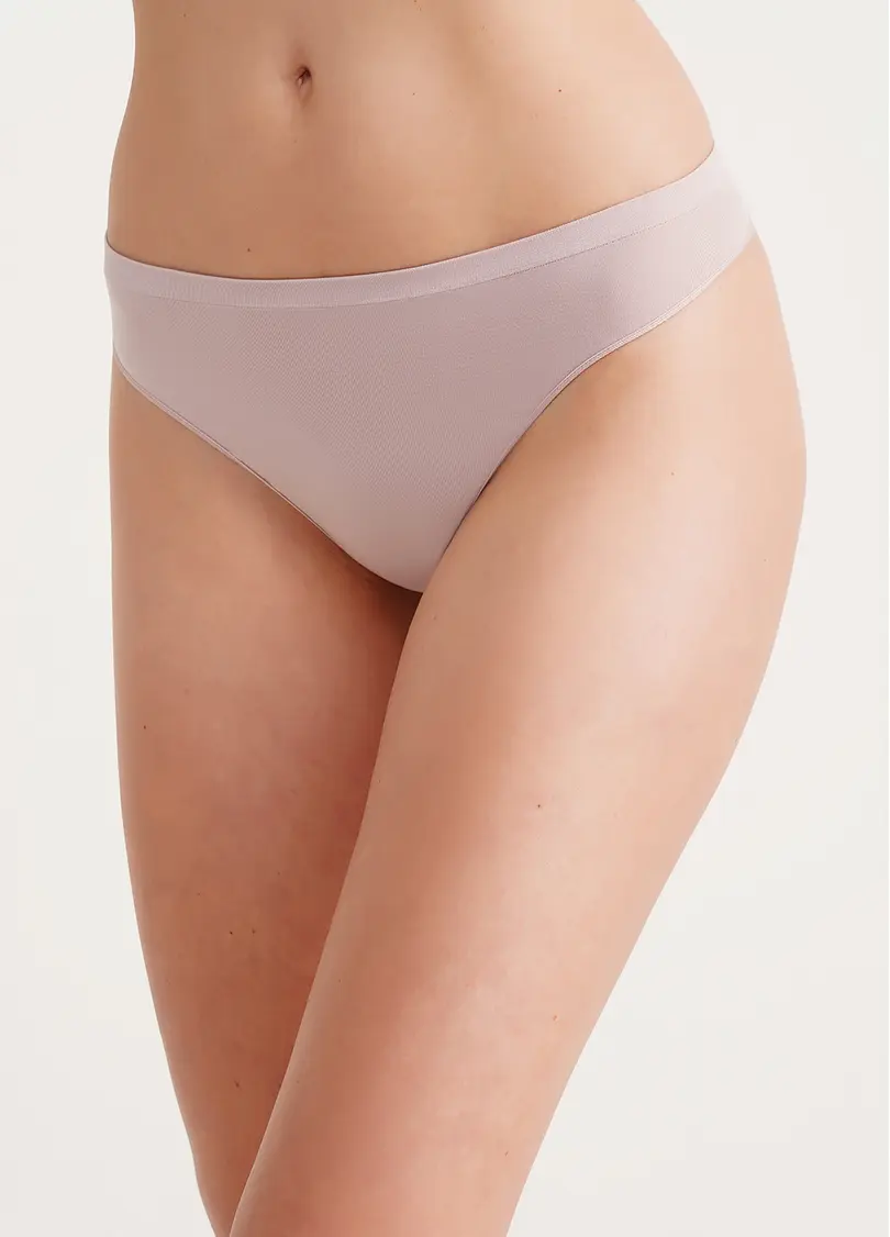 Бесшовные стринги STRING BRIEFS COLOR burnished lilac (розовый)