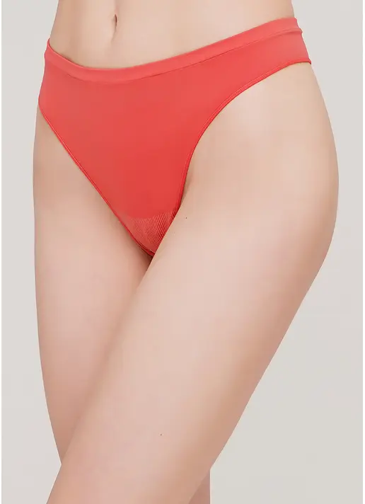 Безшовні стрінги STRING BRIEFS COLOR (кораловий)