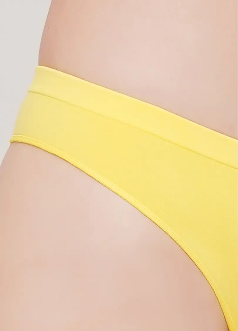 Безшовні стрінги STRING BRIEFS COLOR (жовтий)