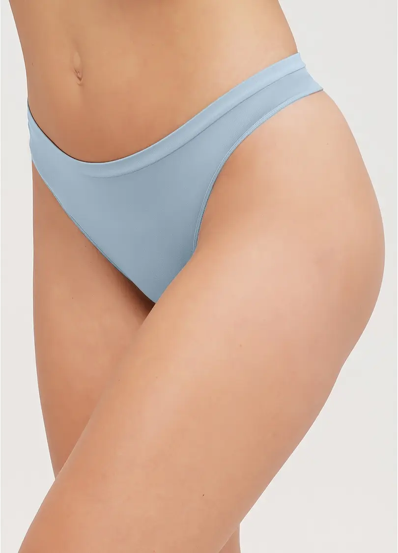 Безшовні стрінги STRING BRIEFS COLOR spun sugar (блакитний)