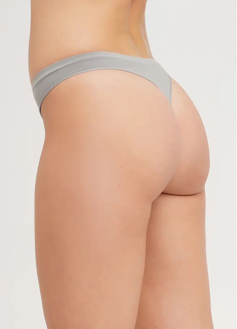 Безшовні стрінги STRING BRIEFS COLOR ultimate grey (сірий)