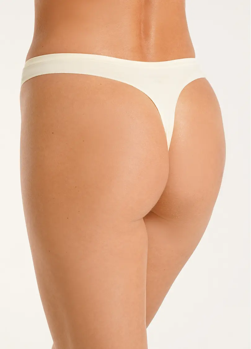 Безшовні стрінги STRING BRIEFS COLOR vanilla (жовтий)