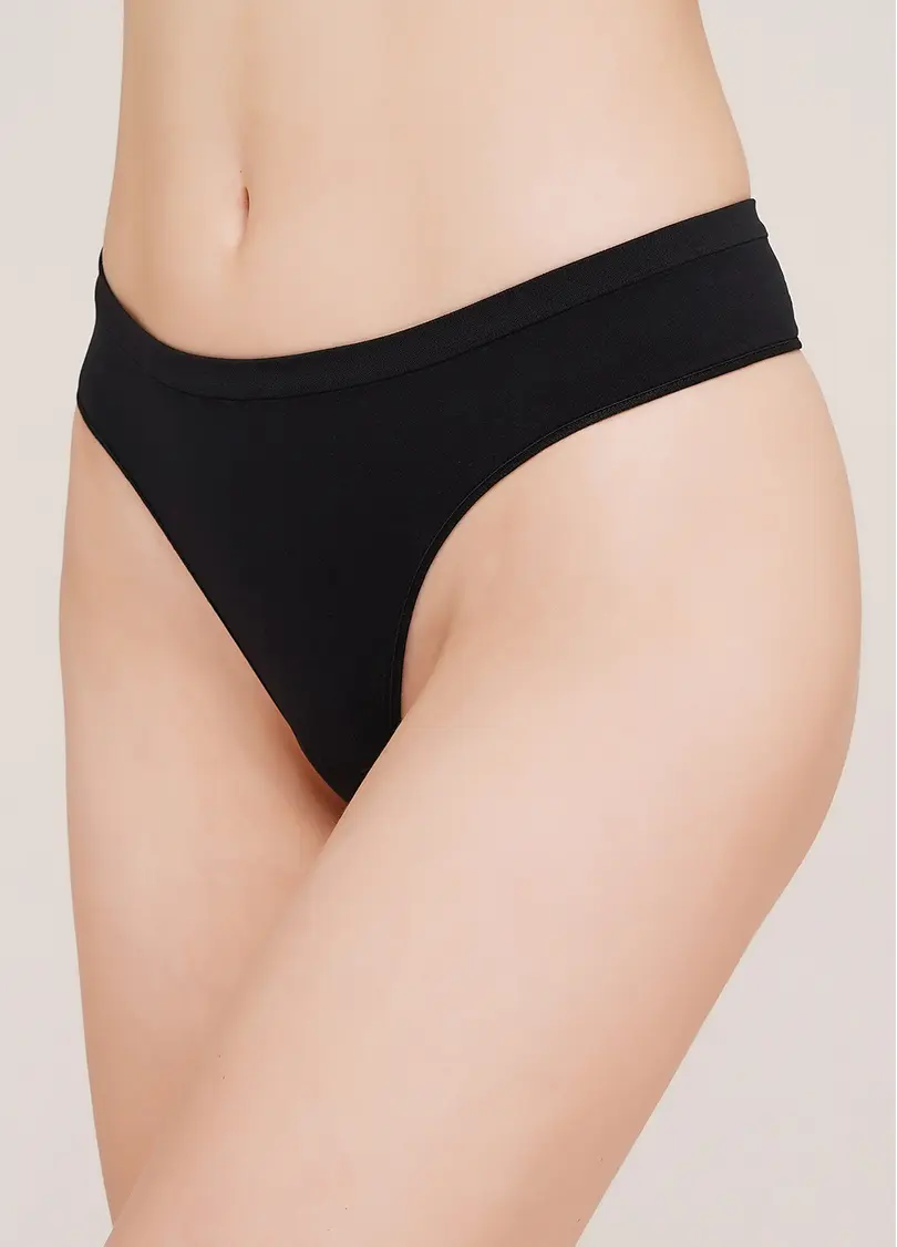 Безшовні стрінги STRING BRIEFS (чорний)