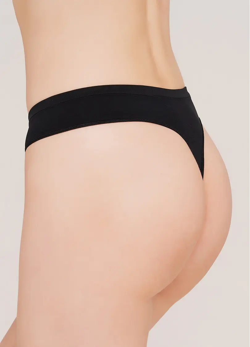Безшовні стрінги STRING BRIEFS (чорний)