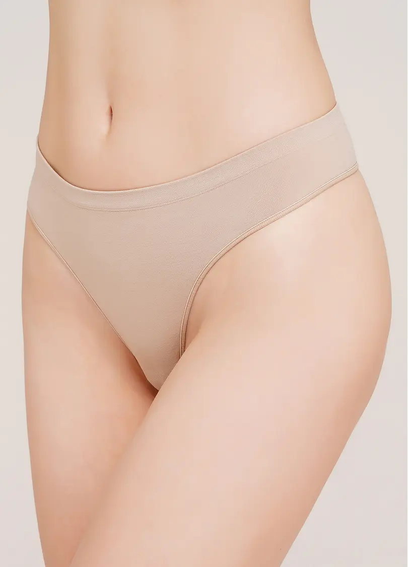 Безшовні стрінги STRING BRIEFS (бежевий)