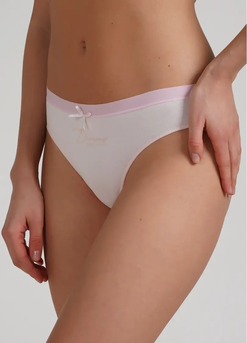 Трусики танга з бавовни Sweet cotton 2102/60 pink (рожевий)