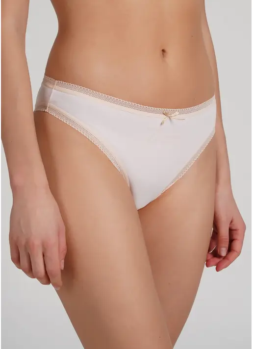 Бавовняні бразиліана трусики з принтом Sweet cotton 2212/06 pink (рожевий)