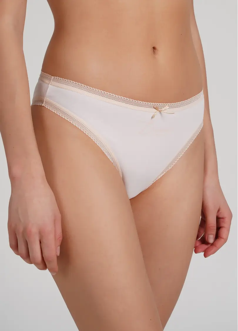 Бавовняні бразиліана трусики з принтом Sweet cotton 2212/06 pink (рожевий)