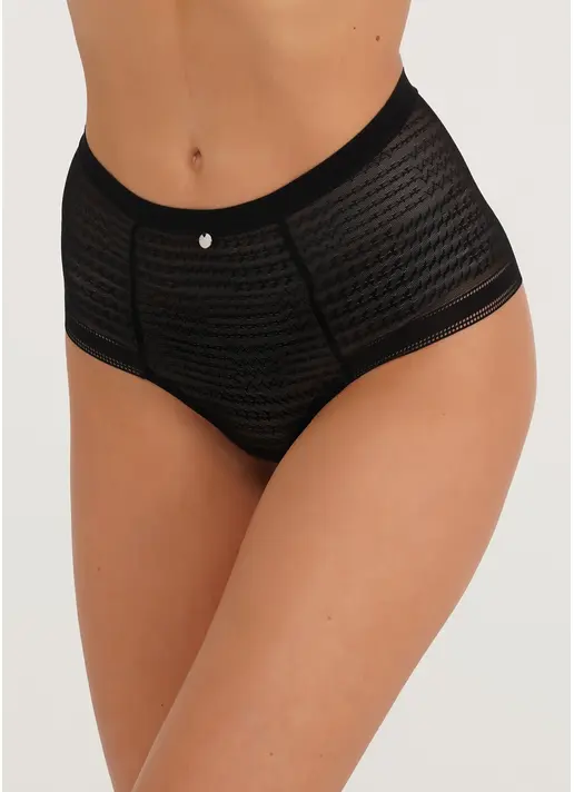 Трусики бразиліана мереживні Teresa 2605/31 black (чорний) Трусики бразиліана мереживні Teresa 2605/31 black (чорний)