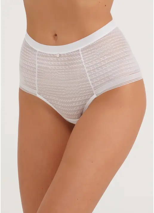 Трусики бразиліана мереживні Teresa 2605/31 white (білий) Трусики бразиліана мереживні Teresa 2605/31 white (білий)