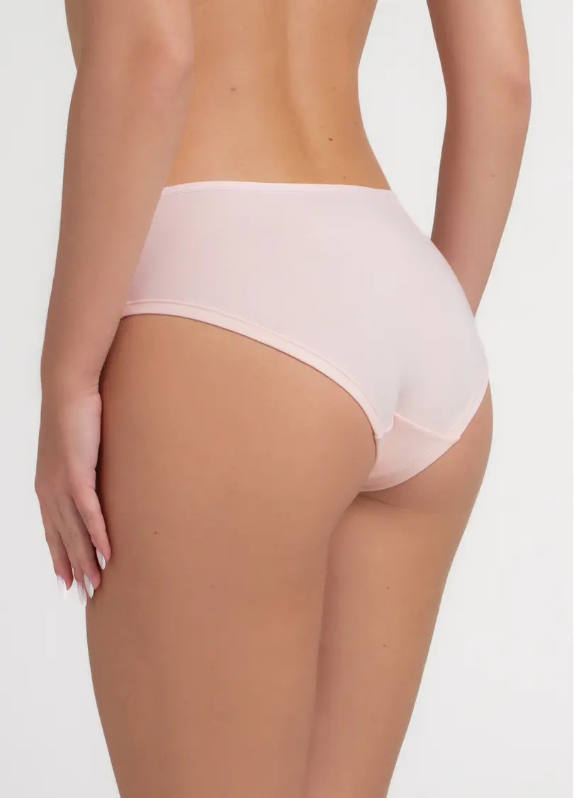 Труси хіпстери з бавовни The Colour Pop 2607/60 powder pink (рожевий)