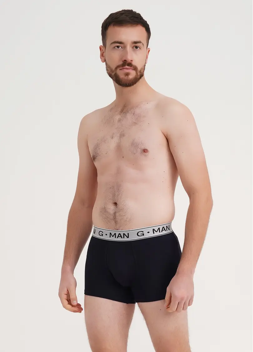 Боксери з віскози G-MAN 20401/50 navy (синій)