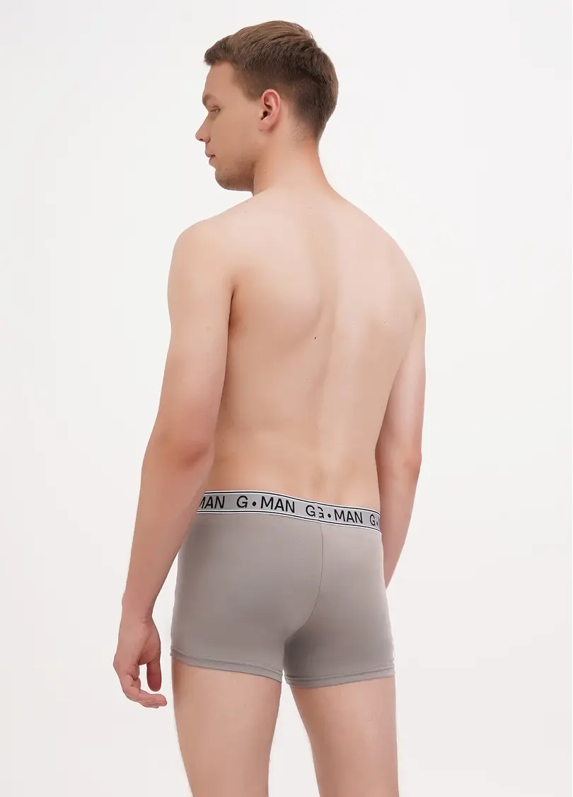 Труси боксери з бавовни G-MAN 20401/60 mushroom beige (бежевий)