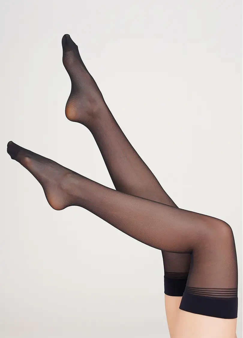 Жіночі панчохи під пояс INCANTO 20 (1) calze nero (чорний)