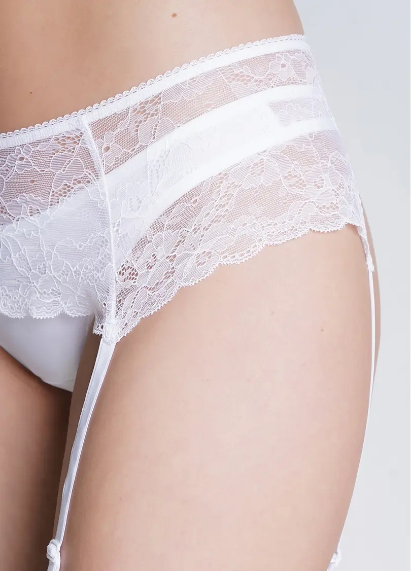 Пояс для панчіх Rosa 3004/32 white (білий)