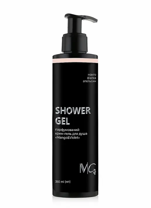 Крем-гель парфумований для душа "Mango & Violet" MG Крем-гель парфумований для душа "Mango & Violet" MG
