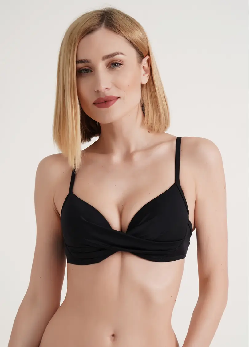 Купальний бюстгальтер-бандо Isida Swim 1101/20 black (чорний)