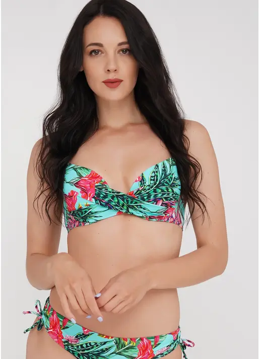 Купальний бюстгальтер-бандо Isida Swim 1101/20 (бірюзовий)