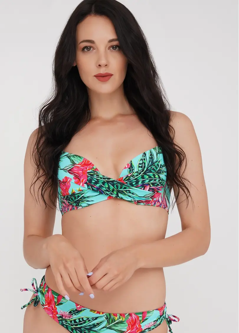 Купальний бюстгальтер-бандо Isida Swim 1101/20 (бірюзовий)