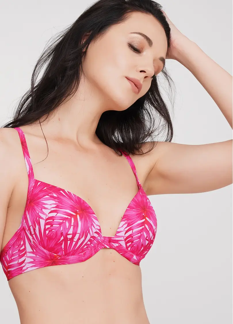 Купальний бюстгальтер з push-up Isida Swim 1102/20 (маджента)