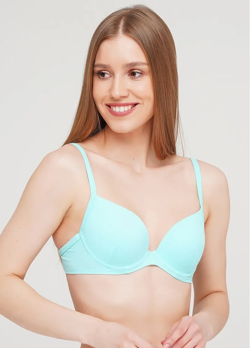 Купальний бюстгальтер з push-up Isida Swim 1102/20 frozen (зелений)
