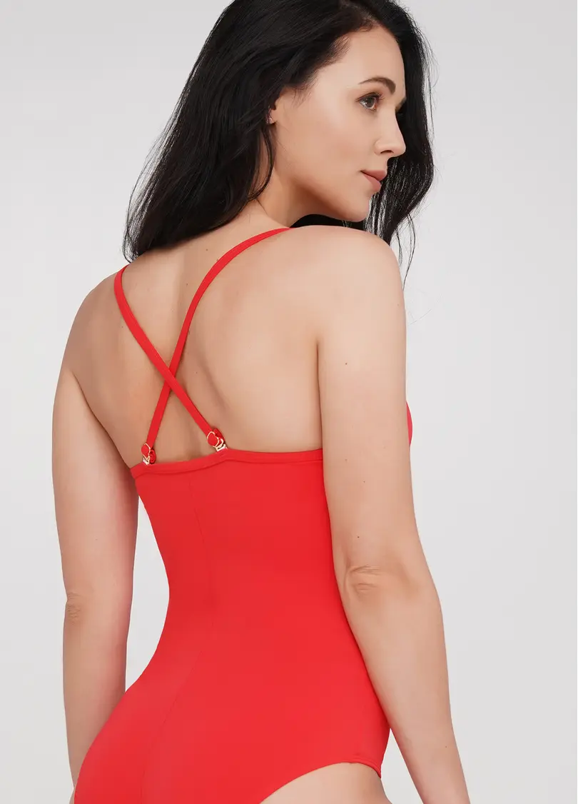 Суцільний купальник Isida Swim 1812/20 (червоний)