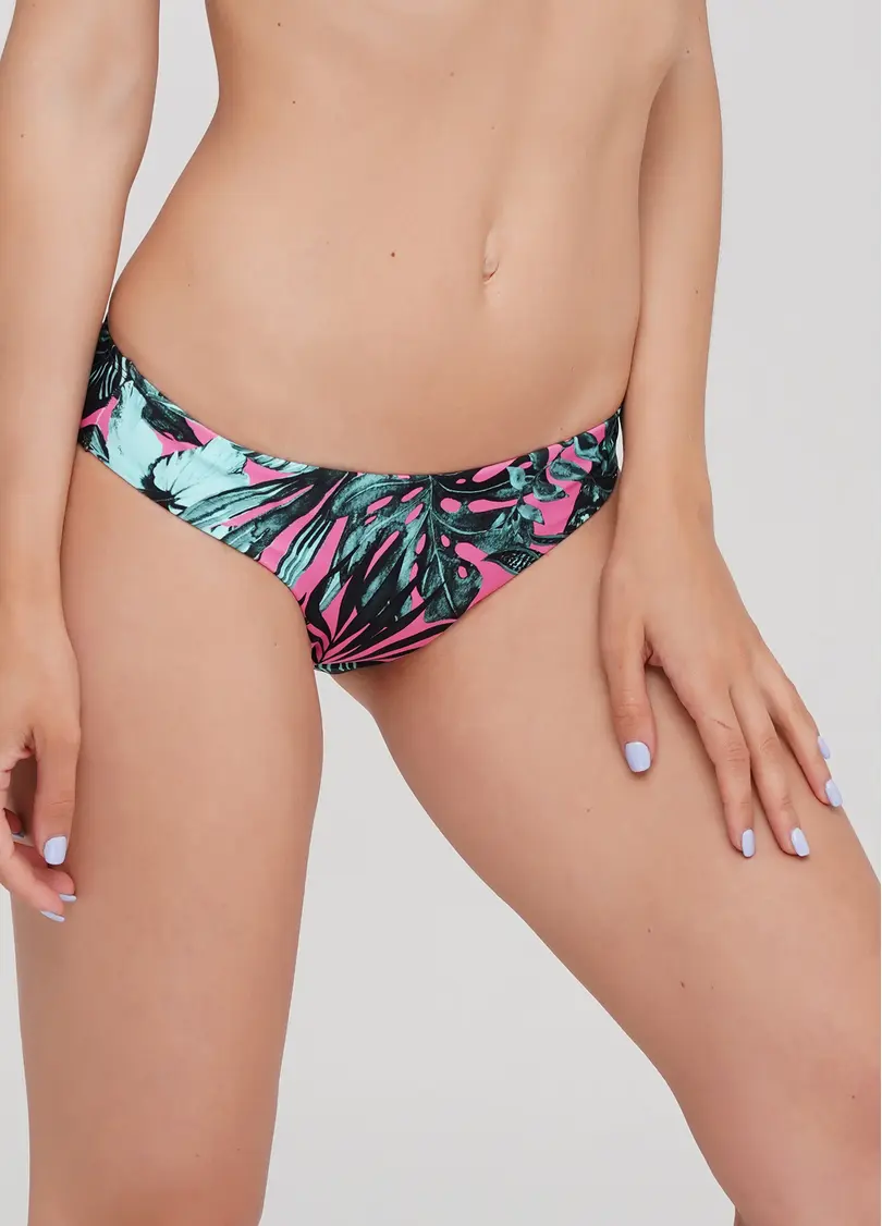Класичні труси-бікіні з принтом Isida Swim 2301/20 amazon (рожевий)