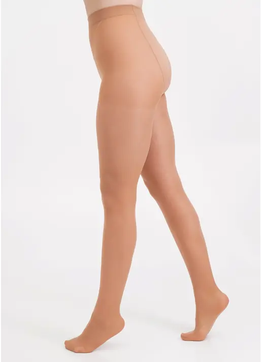 Колготки з шортиками великих розмірів EXTRA 40 XXL amber (бежевий)