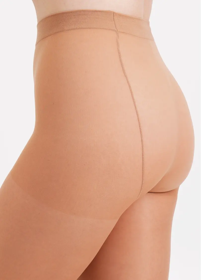 Колготки з шортиками великих розмірів EXTRA 40 XXL amber (бежевий)