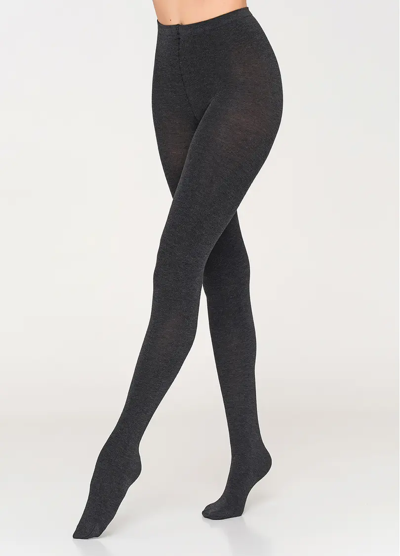 Колготки теплі з віскози CASHMERE TOUCH (stone)